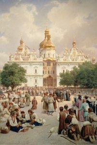 The Great Church of Kievo-Pecherskaya Lavra in Kiev